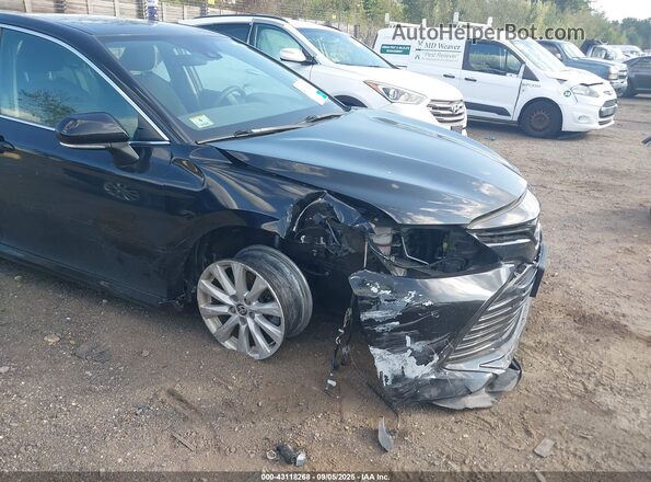 4T1C11BK5LU008201 2020 TOYOTA LE Black Front view