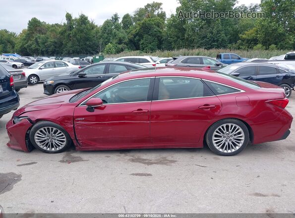4T1D21FB9LU018645 2020 TOYOTA LIMITED Red Սալոնի 360 աստիճան տեսք