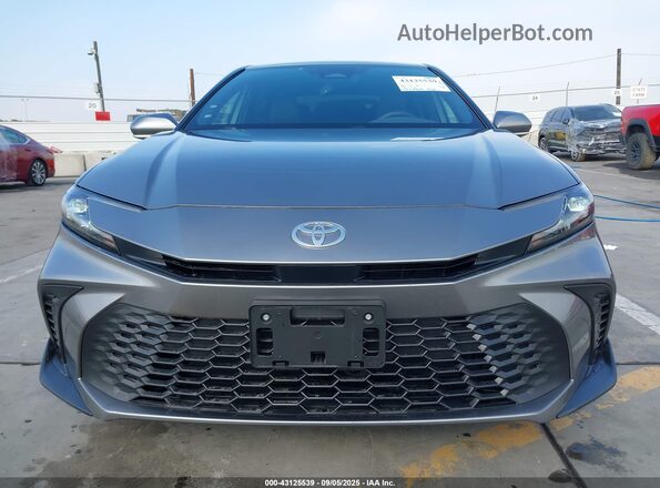 4T1DAACK4SU624425 2025 TOYOTA CAMRY Gray Rear interior view