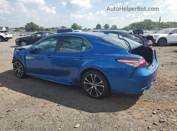 4T1G11AK2LU324402 2020 TOYOTA CAMRY Blue უკანა მარცხენა
