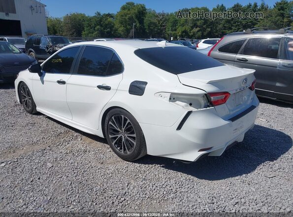 4T1G11AK2LU369680 2020 TOYOTA CAMRY White Rear left