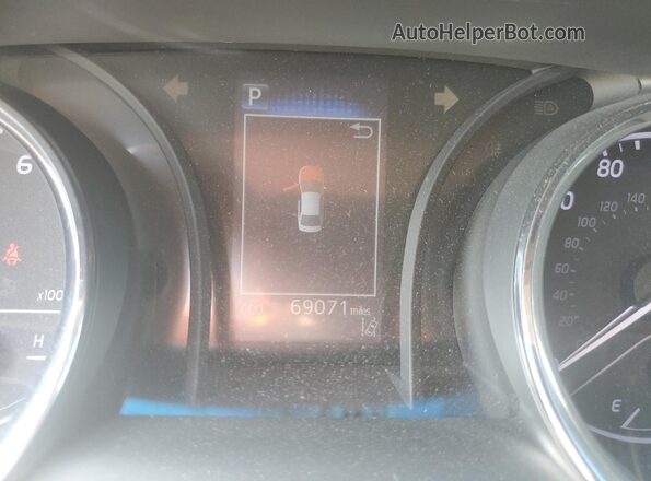 4T1G11AK6LU964113 2020 TOYOTA CAMRY Gray Widok zestawu wskaźników