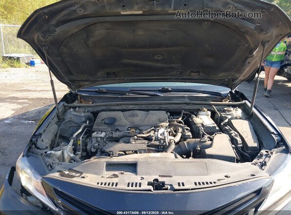4T1G11AK9LU307760 2020 TOYOTA CAMRY Black Вид ззаду