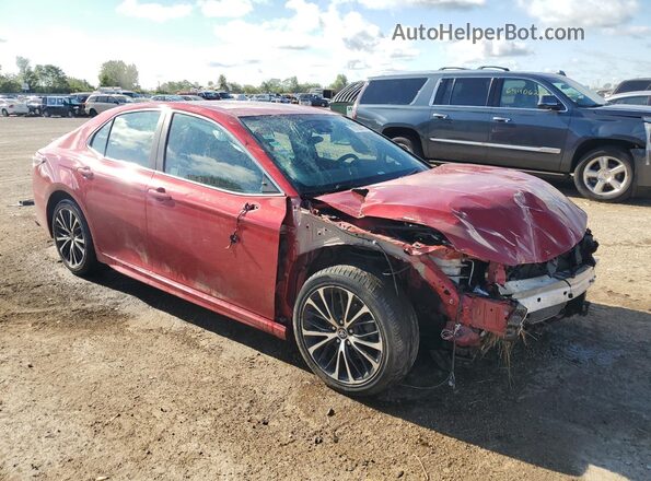 4T1G11BK1LU006558 2020 TOYOTA CAMRY Red Delantero derecho
