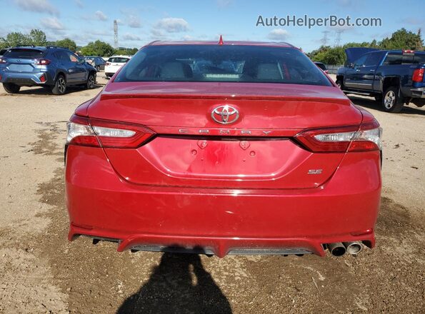 4T1G11BK1LU006558 2020 TOYOTA CAMRY Red Vista trasera