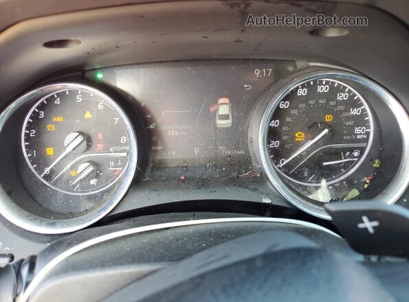 4T1G11BK1LU006558 2020 TOYOTA CAMRY Red Vista del cuadro de instrumentos