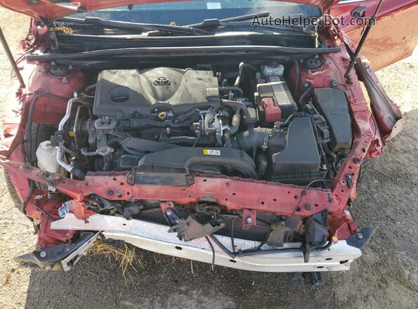 4T1G11BK1LU006558 2020 TOYOTA CAMRY Red Vista interior trasera