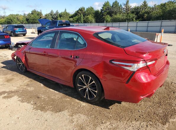 4T1G11BK1LU006558 2020 TOYOTA CAMRY Red Trasero izquierdo