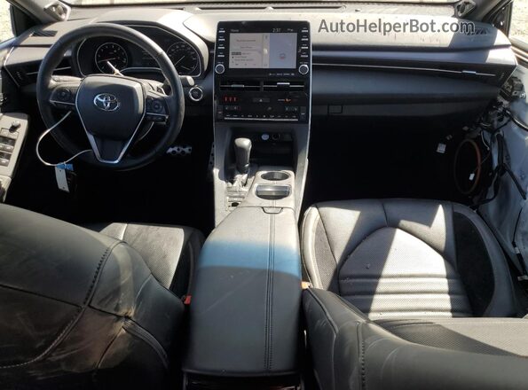 4T1HZ1FB8LU044991 2020 TOYOTA AVALON White Вид панелі приладів