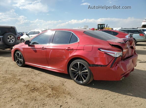 4T1K61BK0LU012556 2020 TOYOTA CAMRY Red Հետևի ձախ