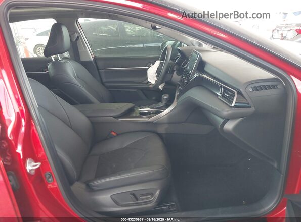 4T1KZ1AK2RU096123 2024 TOYOTA CAMRY Red წინა სალონის ხედი