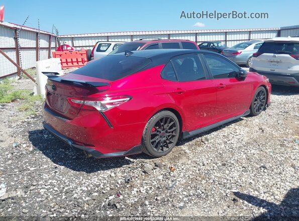 4T1NZ1AK0LU044347 2020 TOYOTA CAMRY Red Trasero derecho