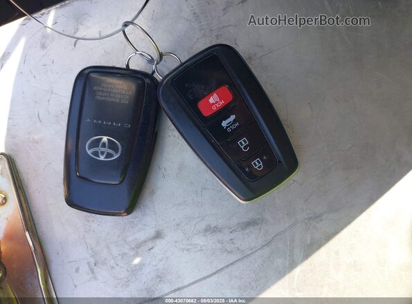 4T1NZ1AK0LU044347 2020 TOYOTA CAMRY Red Vista del salpicadero