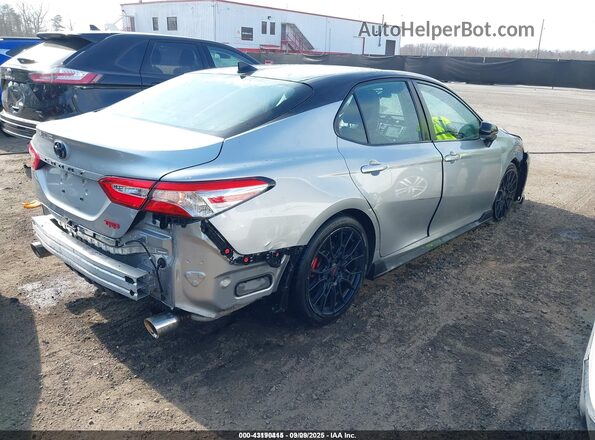 4T1NZ1AK7LU034205 2020 TOYOTA CAMRY Silver Rear right