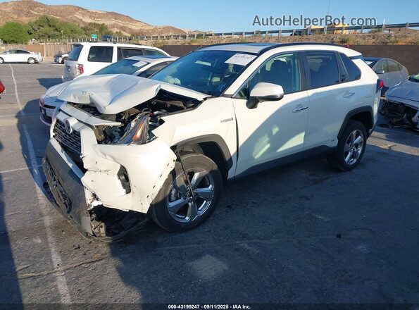 4T3D6RFV0MU044136 2021 TOYOTA LIMITED White Առջևի ձախ երեք քառորդ տեսարան