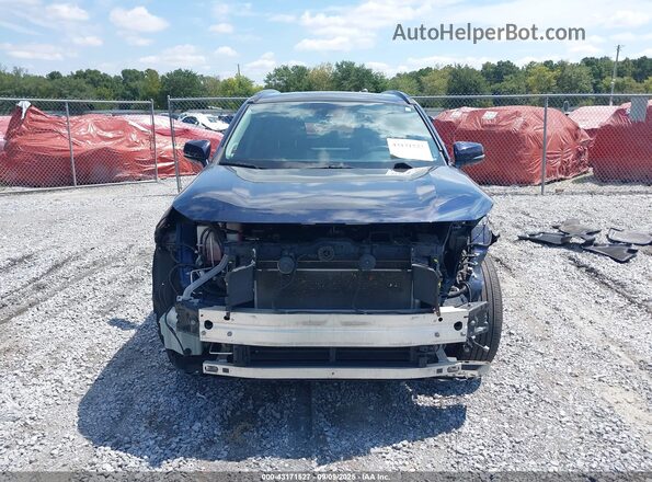 4T3D6RFV1NU074893 2022 TOYOTA LIMITED Dark Blue Вид задней части салона