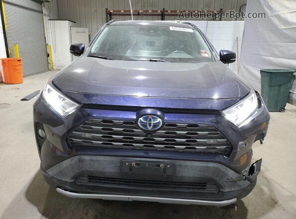 4T3D6RFV5MU036372 2021 TOYOTA LIMITED Blue Front view