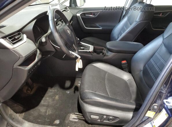 4T3D6RFV5MU036372 2021 TOYOTA LIMITED Blue Front interior view