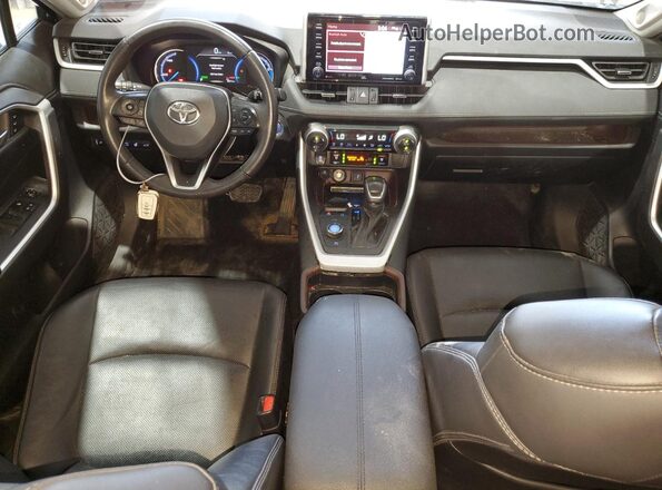 4T3D6RFV5MU036372 2021 TOYOTA LIMITED Blue Dashboard view