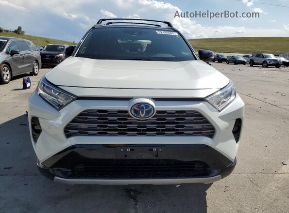 4T3E6RFV3MU027044 2021 TOYOTA RAV4 White Вид спереду