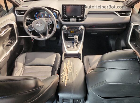 4T3E6RFVXMU059201 2021 TOYOTA RAV4 Silver Առջևի վահանակի տեսք