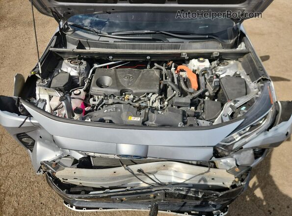 4T3E6RFVXMU059201 2021 TOYOTA RAV4 Silver Շարժիչի բաժամունքի տեսք