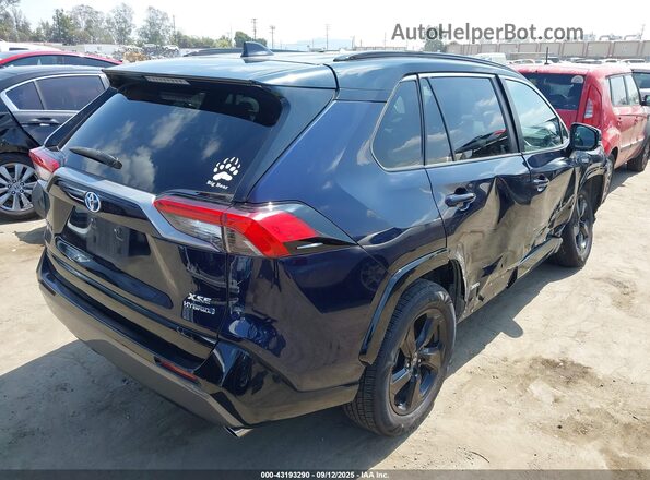 4T3E6RFVXMU060218 2021 TOYOTA RAV4 Dark Blue Rear right