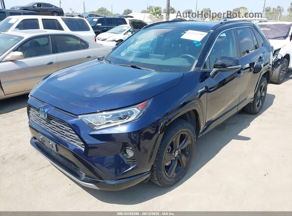 4T3E6RFVXMU060218 2021 TOYOTA RAV4 Dark Blue Front left