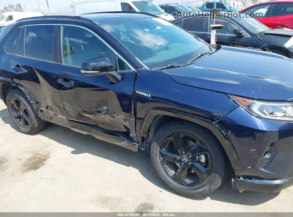 4T3E6RFVXMU060218 2021 TOYOTA RAV4 Dark Blue Front view