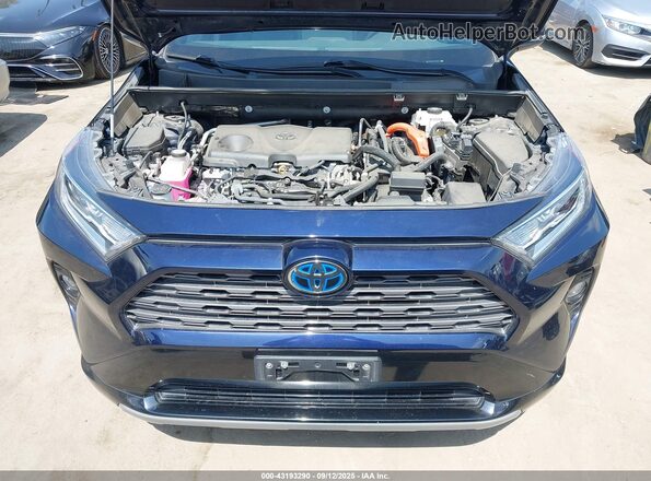 4T3E6RFVXMU060218 2021 TOYOTA RAV4 Dark Blue Rear view
