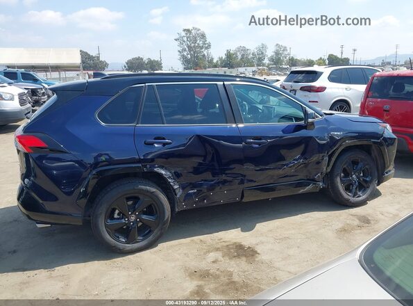 4T3E6RFVXMU060218 2021 TOYOTA RAV4 Dark Blue Rear interior view