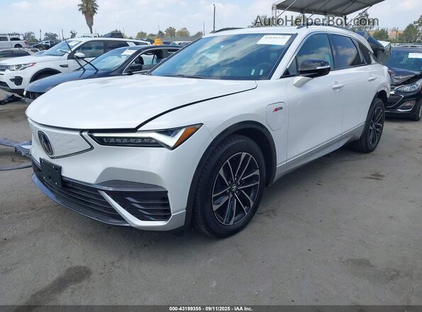 4W5KHNRL4RZ518345 2024 ACURA ZDX White Առջևի ձախ երեք քառորդ տեսարան
