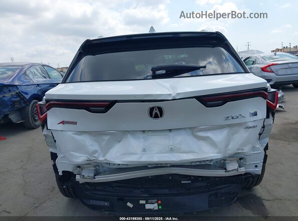 4W5KHNRL4RZ518345 2024 ACURA ZDX White 