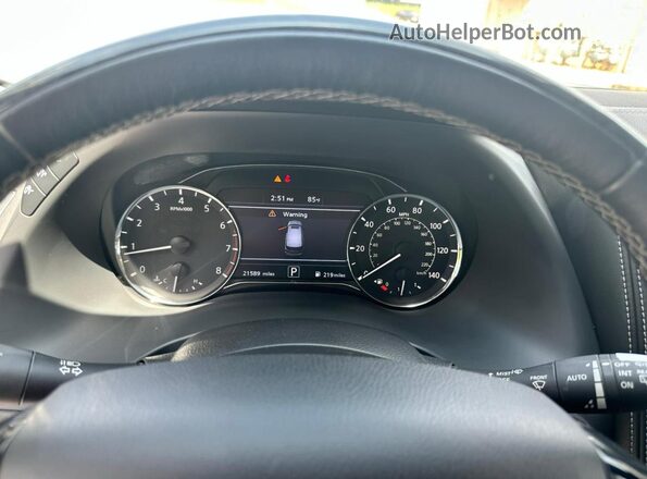 JN8AZ2AF2M9720494 2021 INFINITI QX80 Blue Instrument cluster view