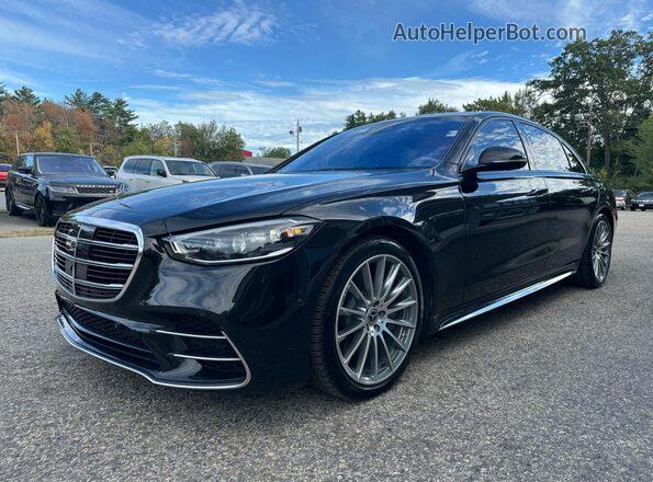 W1K6G7GB6MA058867 2021 MERCEDES-BENZ S-CLASS Черный Задняя левая четверть
