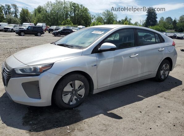 KMHC65LC8HU040079 2017 HYUNDAI IONIQ Silver 