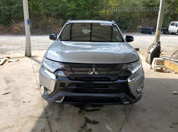 JA4AZ3A37LJ001515 2020 MITSUBISHI OUTLANDER Silver Rear view