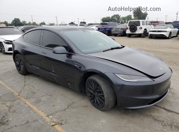 5YJ3E1EA4RF750733 2024 TESLA MODEL 3 Gray 