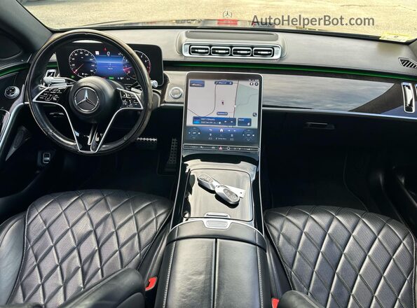W1K6G7GB6MA058867 2021 MERCEDES-BENZ S-CLASS Черный Вид щитка приборов