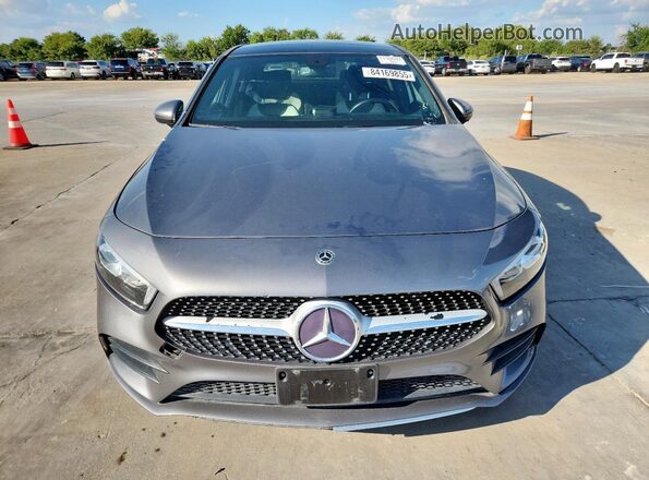 WDD3G4EB4KW019568 2019 MERCEDES-BENZ A Gray Vista trasera