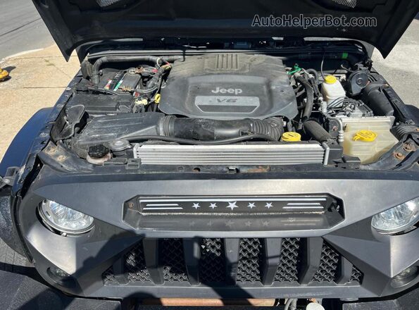 1C4BJWDG4HL587698 2017 JEEP WRANGLER Black წინა პანელის ხედი