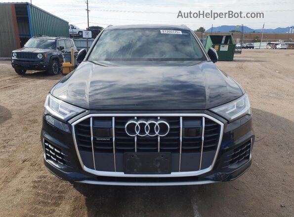 WA1LXBF7XND017455 2022 AUDI Q7 Black 