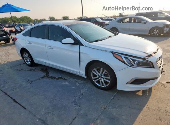5NPE24AF9HH558017 2017 HYUNDAI SONATA White 