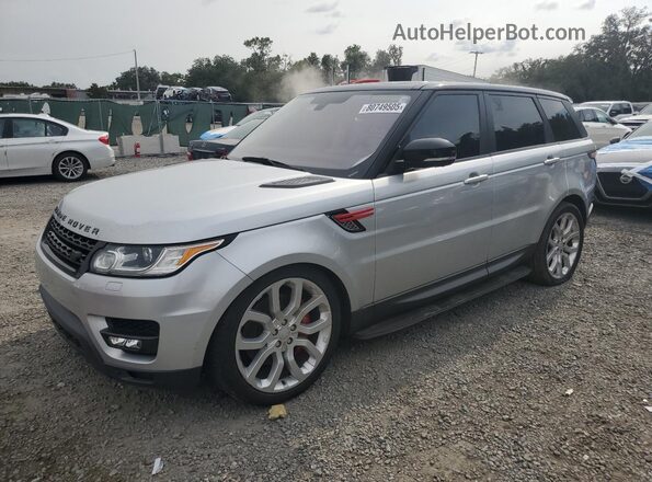 SALWR2EFXGA107224 2016 LAND ROVER RANGE ROVER Silver Rear left