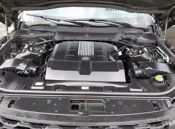 SALGR2RV9JA510740 2018 LAND ROVER RANGE ROVER Black Widok naklejki z numerem VIN