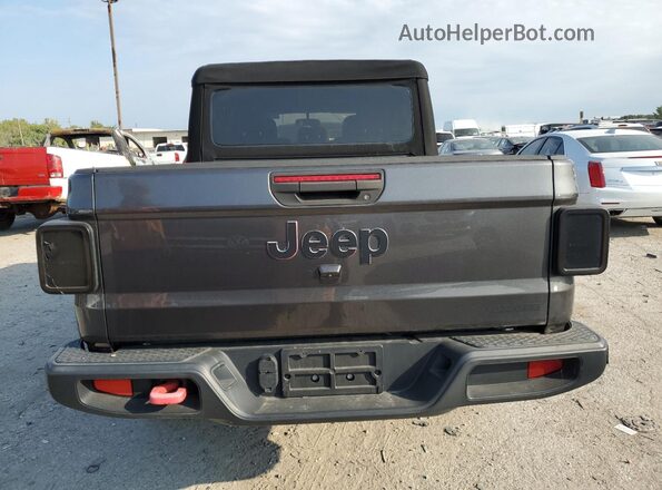 1C6HJTAG2LL142325 2020 JEEP GLADIATOR Серый Вид салона спереди