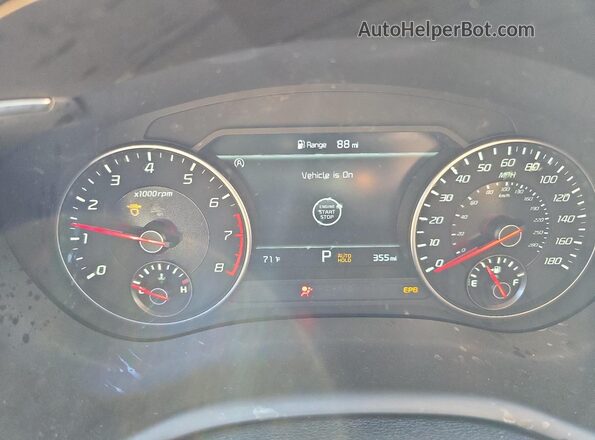 KNAE55LC9P6133662 2023 KIA STINGER White 