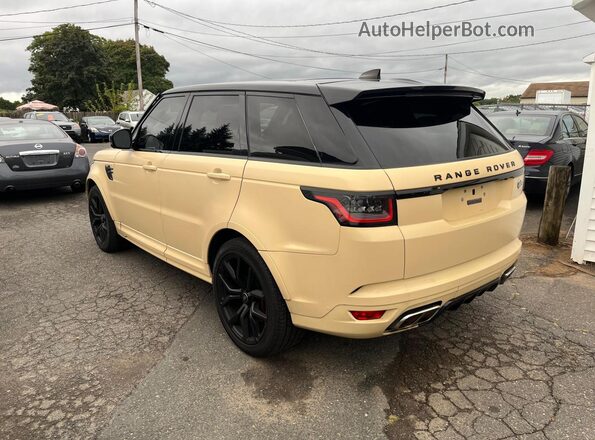 SALWZ2RE2LA726329 2020 LAND ROVER RANGE Yellow Trasero derecho