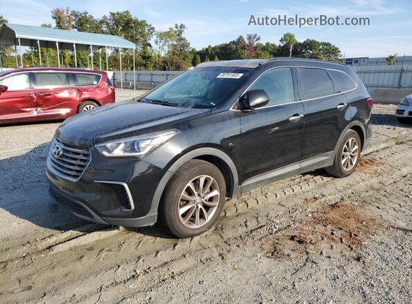 KM8SM4HF3HU195556 2017 HYUNDAI SANTA Black 