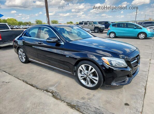 55SWF4HB3JU242966 2018 MERCEDES-BENZ C Black 